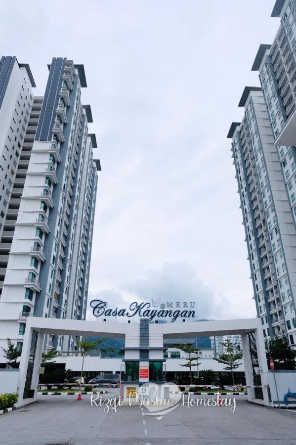 Rizqi Muslim Homestay Meru Casa Kayangan Ipoh Dış mekan fotoğraf